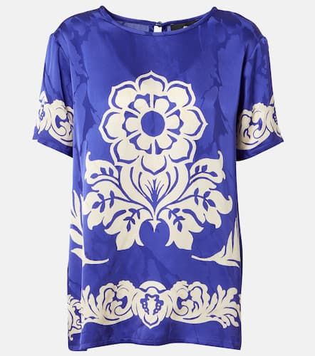 Etro Top en satin à fleurs - Etro - Modalova