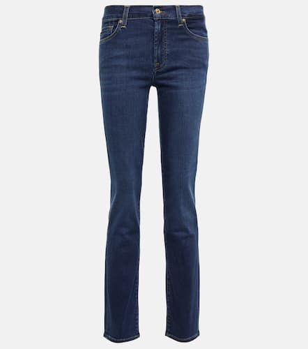 Mid-Rise Skinny Jeans Roxanne B(AIR) - 7 For All Mankind - Modalova