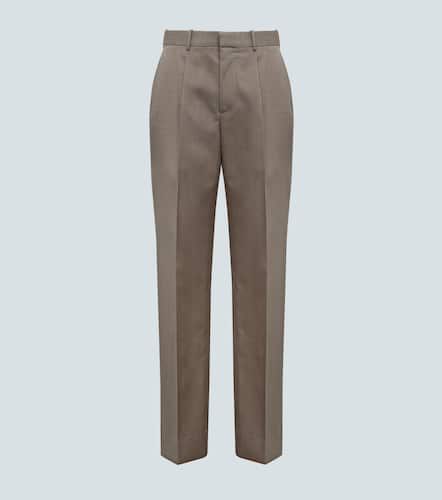 Wool twill straight pants - Bottega Veneta - Modalova