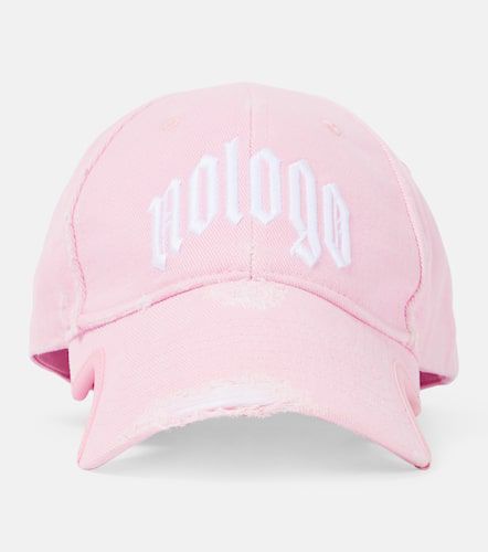 Nologo cotton baseball cap - Balenciaga - Modalova