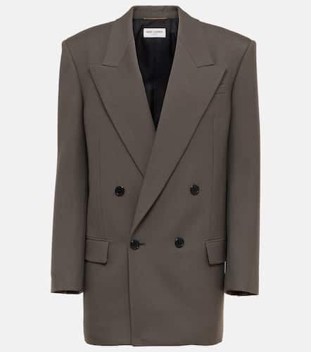 Blazer aus Woll-Gabardine - Saint Laurent - Modalova