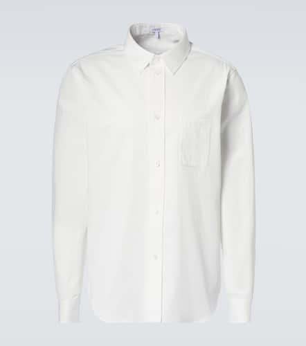 Camicia Anagram in twill di cotone - Loewe - Modalova