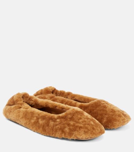 Ballerinas aus Shearling - Dries Van Noten - Modalova