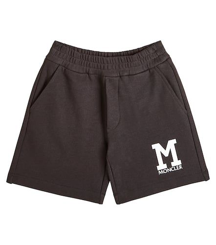 Cotton shorts and sweatshirt set - Moncler Enfant - Modalova