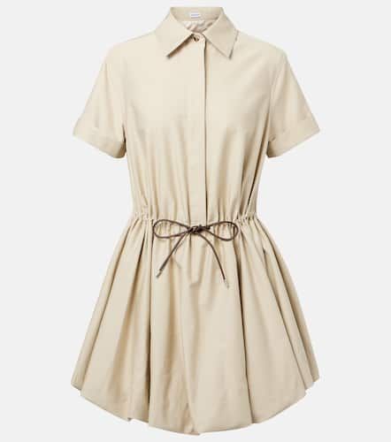 Loewe Robe chemise en coton et soie - Loewe - Modalova