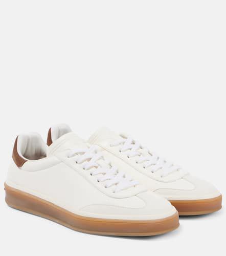 Tennis Walk suede-trimmed leather sneakers - Loro Piana - Modalova