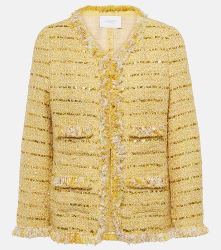 Fringed bouclÃ© jacket - Giambattista Valli - Modalova