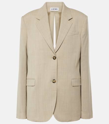 Loewe Blazer de lana con abertura - Loewe - Modalova