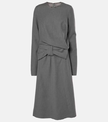 Midikleid aus Baumwolle und Wolle - Maison Margiela - Modalova