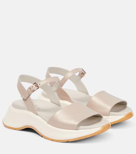 Hogan H598 leather platform sandals - Hogan - Modalova