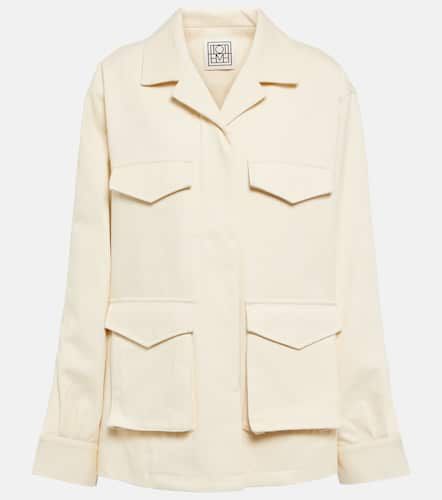 Toteme Cotton twill jacket - Toteme - Modalova