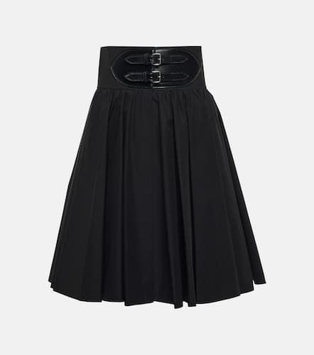 AlaÃ¯a Belted cotton skirt - Alaia - Modalova