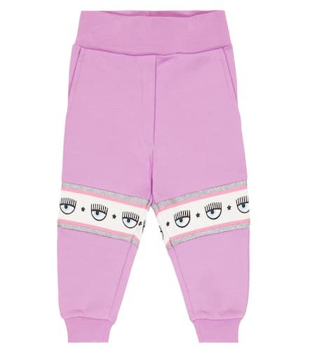 X Chiara Ferragni - Baby - Pantaloni sportivi in misto cotone - Monnalisa - Modalova