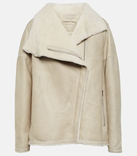 Lederjacke Abeliki mit Shearling - Isabel Marant - Modalova