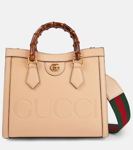 Diana Small leather tote bag - Gucci - Modalova