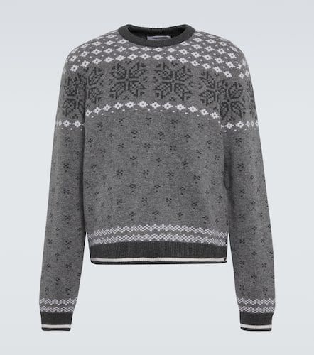 Thom Browne Jacquard wool sweater - Thom Browne - Modalova