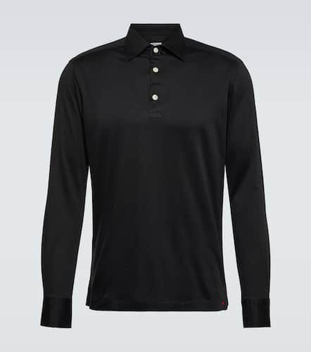 Kiton Cotton poplin polo top - Kiton - Modalova