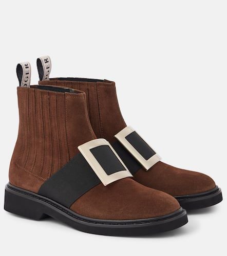 Chelsea Boots Viv' Rangers aus Veloursleder - Roger Vivier - Modalova