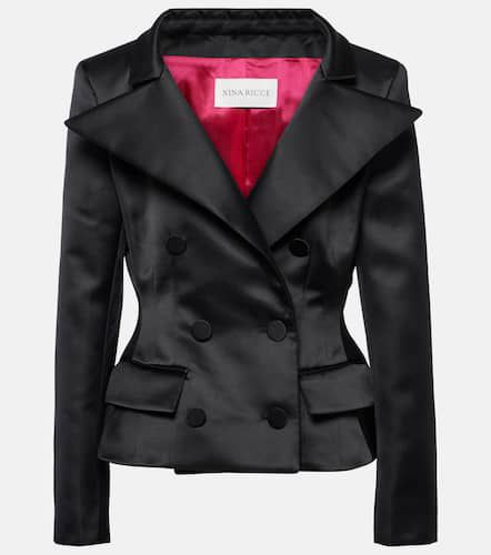 Blazer Peplum duchesse in raso - Nina Ricci - Modalova