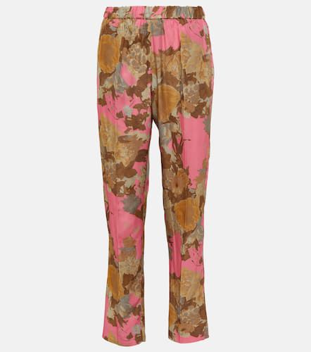 Bedruckte Mid-Rise-Hose - Dries Van Noten - Modalova