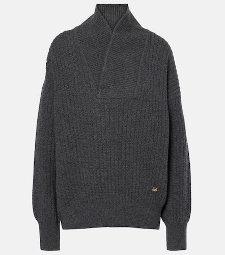 Ribbed-knit wool sweater - Victoria Beckham - Modalova