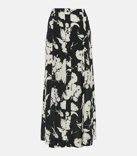 Ganni Floral crÃªpe maxi skirt - Ganni - Modalova