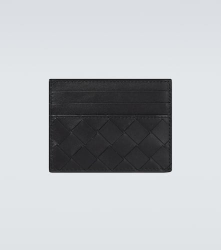 Intrecciato leather card holder - Bottega Veneta - Modalova