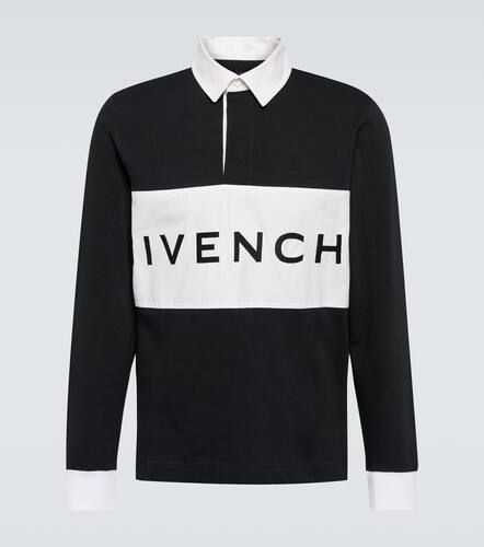 Polo de algodón de rugby con logo - Givenchy - Modalova