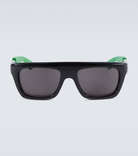 Gafas de sol de acetato rectangulares - Bottega Veneta - Modalova