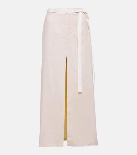 Dune mid-rise linen-blend maxi skirt - SIR - Modalova