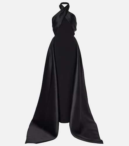 Robe Rumi aus Crêpe mit Satin - Solace London - Modalova