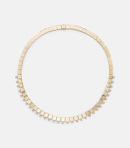 Kt necklace with diamonds - Ileana Makri - Modalova
