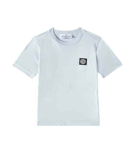 Compass cotton T-shirt - Stone Island Junior - Modalova