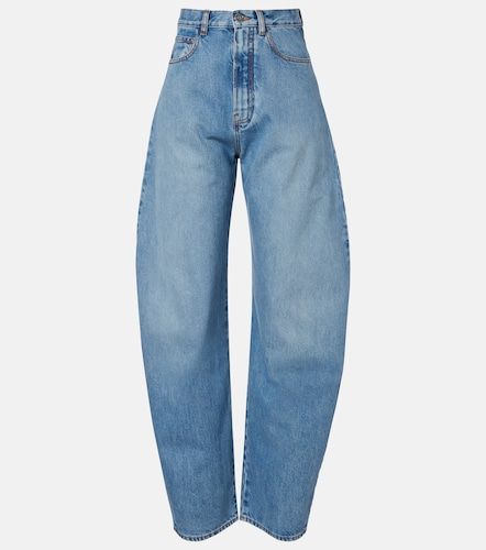 Alaia High-rise barrel-leg jeans - Alaia - Modalova