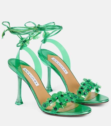 Meteorite embellished PVC sandals - Aquazzura - Modalova