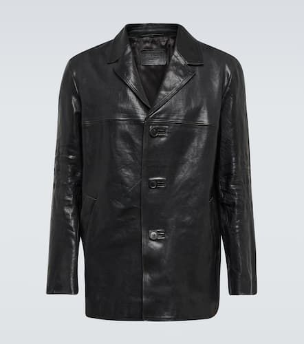 Prada Tailored leather jacket - Prada - Modalova