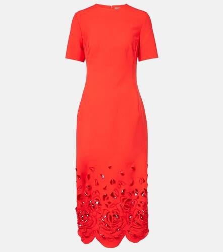 Floral cutout cocktail dress - Oscar de la Renta - Modalova