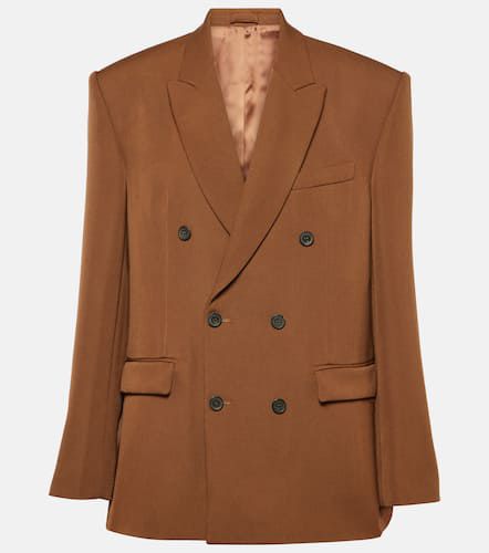 Double-breasted wool blazer - Wardrobe.NYC - Modalova