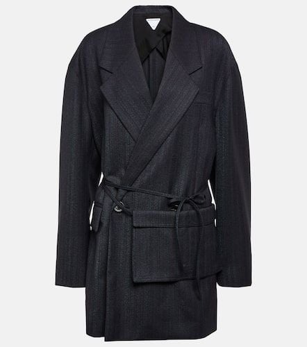 Bottega Veneta Striped wool jacket - Bottega Veneta - Modalova