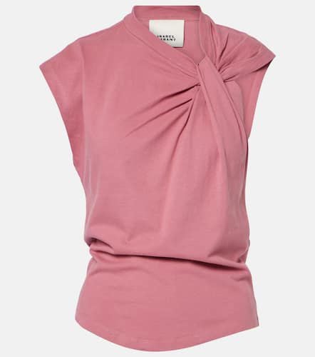 Nayda asymmetrical cotton jersey T-shirt - Isabel Marant - Modalova