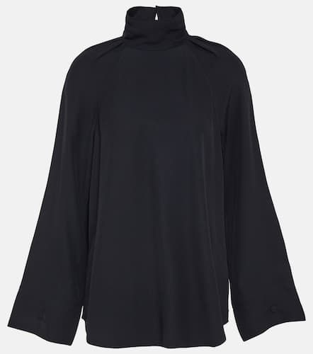 Toteme High-neck satin blouse - Toteme - Modalova