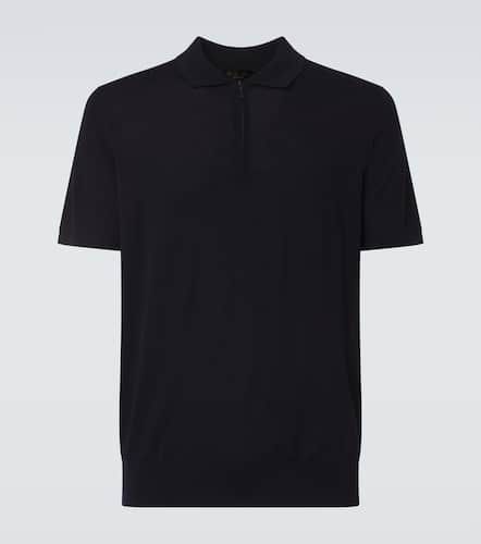 Loro Piana Polo in lana con zip - Loro Piana - Modalova