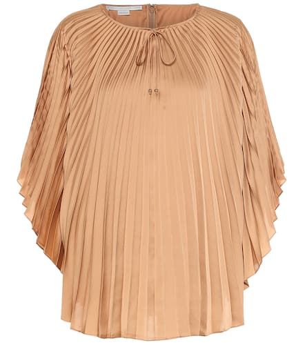 Moama pleated satin top - Stella McCartney - Modalova