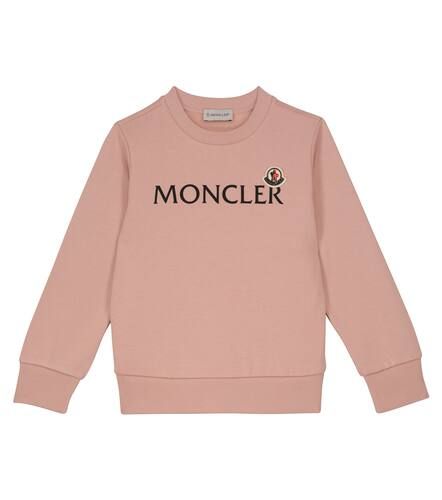 Sudadera de punto de algodón con logo - Moncler Enfant - Modalova