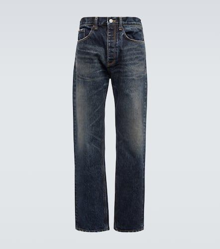 Jeans rectos de tiro medio - Balenciaga - Modalova