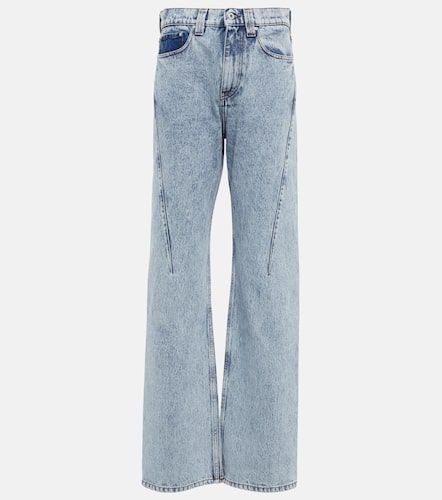 Logo high-rise wide-leg jeans - Y/Project - Modalova