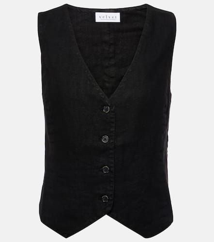 Velvet Mylie linen vest - Velvet - Modalova