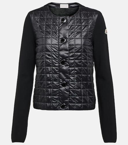 Moncler Daunenjacke aus Wolle - Moncler - Modalova