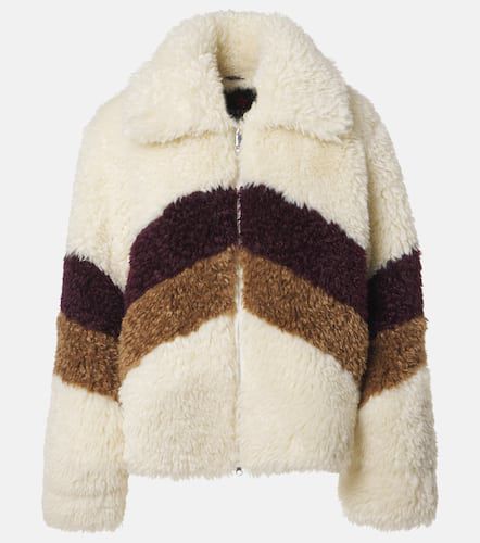 Giacca reversibile in shearling sintetico - Perfect Moment - Modalova