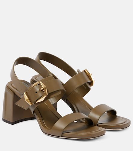 Jimmy Choo Hawke 70 leather sandals - Jimmy Choo - Modalova